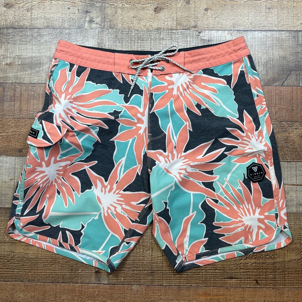 Men's Vissla Quick Dry PFC-Free Swim Trunks size 32